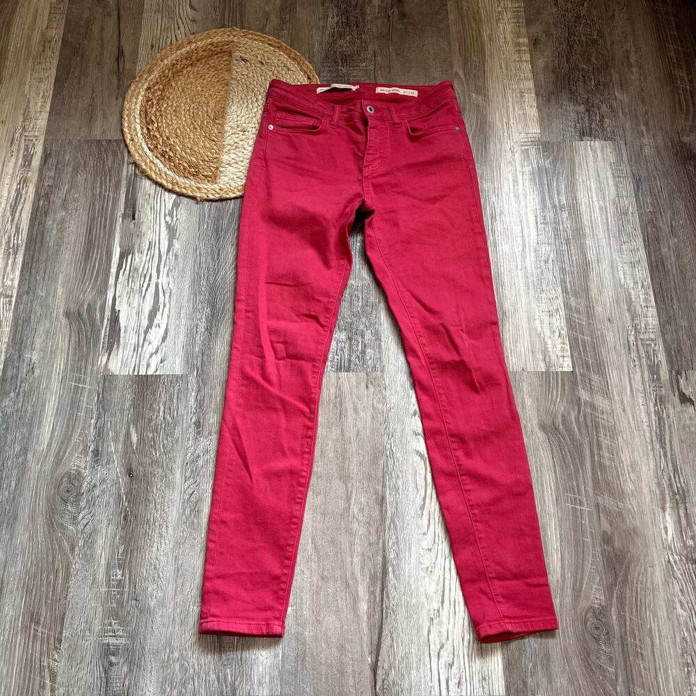 PILCRO AND THE LETTERPRESS ANTHROPOLOGIE Mid-Rise Skinny Womens Jeans